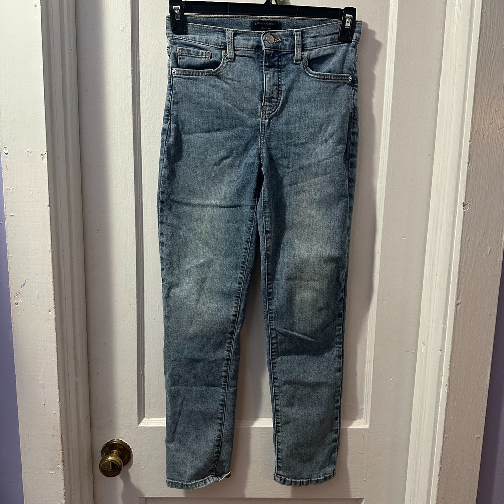 Banana Republic High Rise Slim Jean in 25/0